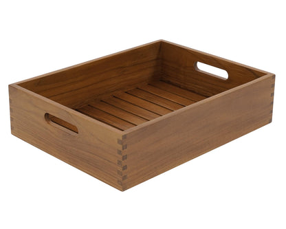 Teak Wood Nature Bathroom Trays