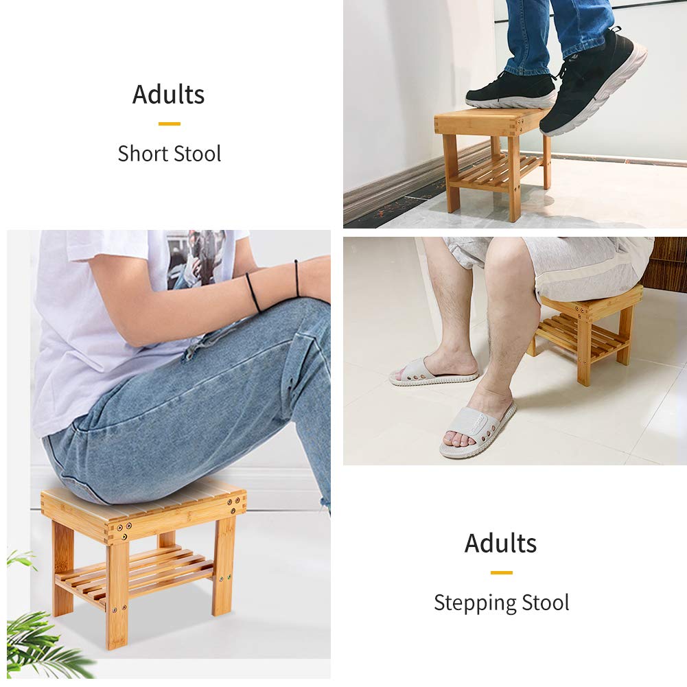 Bamboo Kids Step Stool Small