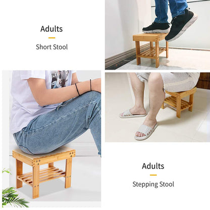 Bamboo Kids Step Stool Small