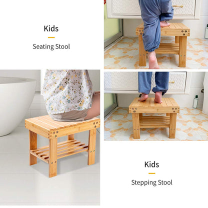 Bamboo Kids Step Stool Small