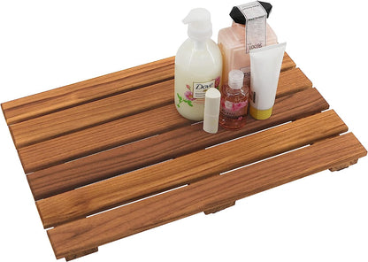 Teak Wood Nature Bathtub Mats Small