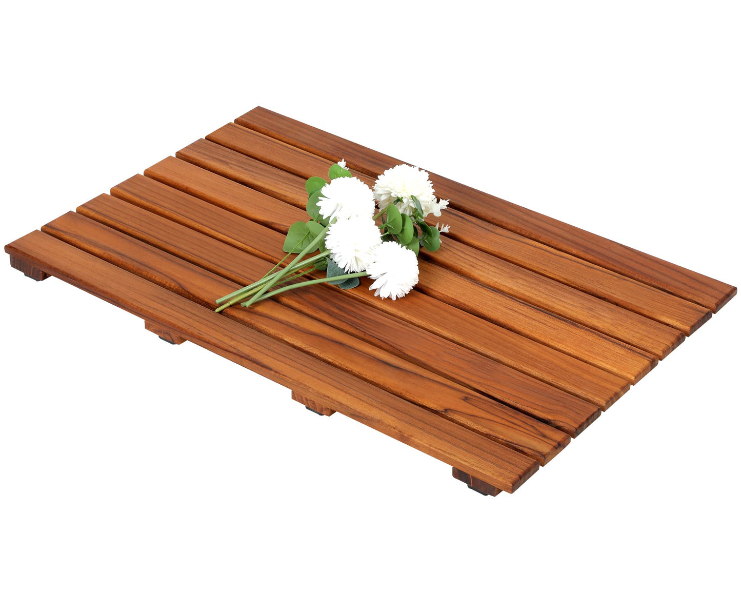 Teak Wood Nature Bathtub Mats Large