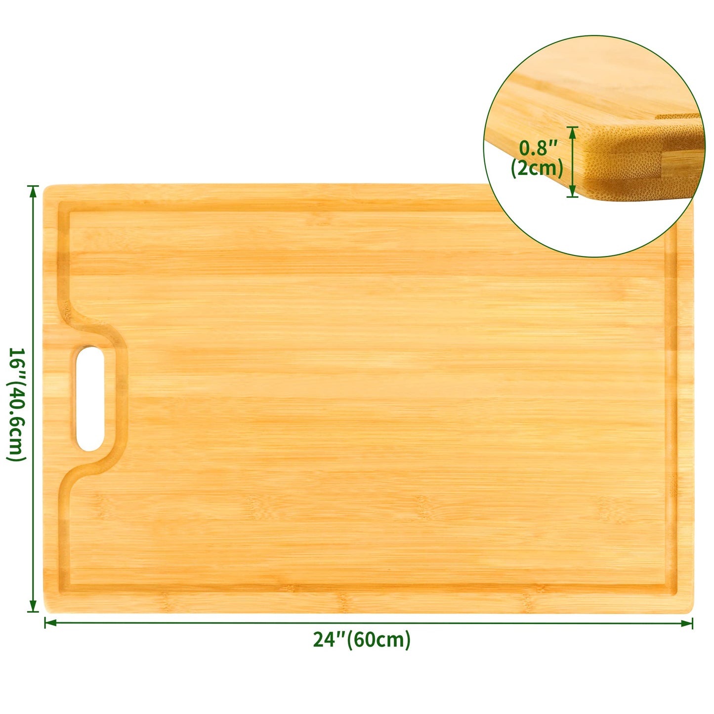 Bamboo Cutting Boards with Handle