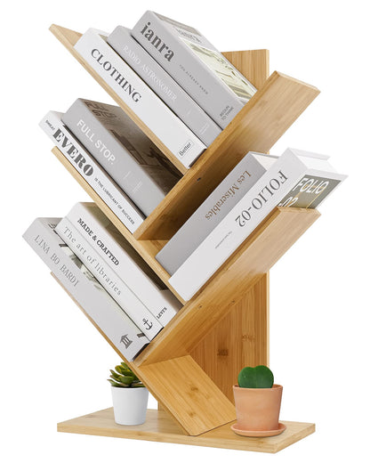 Bamboo Bookcases Tree Nature