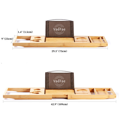 Bamboo Bathtub Trays Single Box New