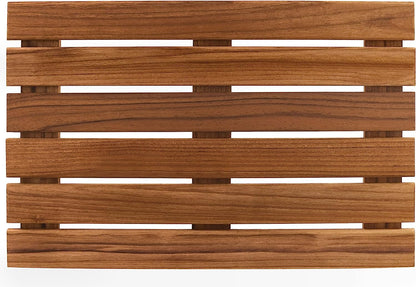 Teak Wood Nature Bathtub Mats Small